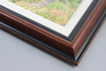 Frame with liners