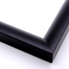 This heavy, black satin finish frame feature a steep curve profile that draws the eye easily toward the artwork.

Protruding 1.5 "es, a distinct division is achieved between art and wall

1.6 " width: ideal for medium to large artworks. Pair this frame with a bold oil painting for a classic look, or high contrast black and white image for a sharp, modern effect.