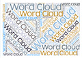 Seattle  Word Cloud Digital Effects