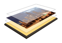 Plaque Mounting Layers