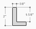 This simple, L-shape canvas floater frame features a .375 " face and deep, 1.625 " rabbet, finished with a classic matte black.

Display your favourite gallery wrapped Giclée print or painting with authentic, fine art style. These floater picture frames are ideal for medium and large canvases mounted on thick (1.5 " deep) stretcher bars.

*Note: These solid wood, custom canvas floaters are for stretched canvas prints and paintings, and raised wood panels.