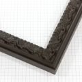 1-1/4  inch Ornate Black Frame